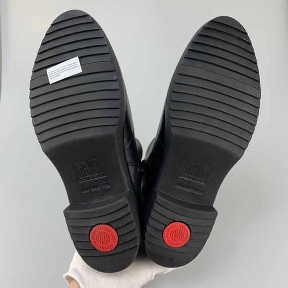 NIB Fitflop Mari Boots In Black Size 37 - Picture 10 of 11